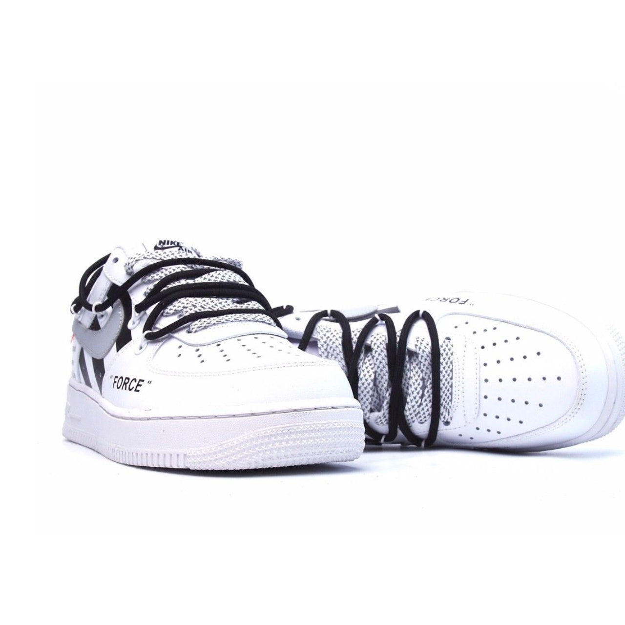 Nike Air Force 1 07 Low White Black Silver